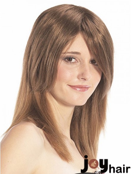 Remy Human Hair Toppers UK Straight Auburn Designed 