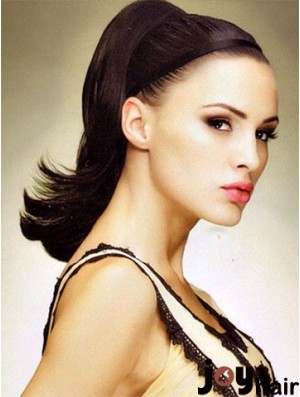 No-Fuss Auburn Straight Synthetic Clip In Hairpieces