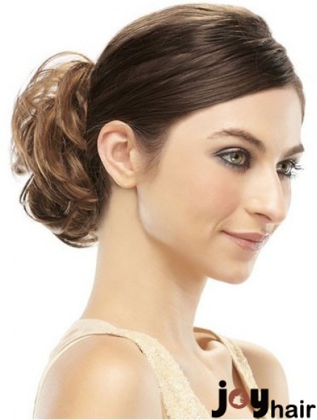 Brown Bun Hair Wrap